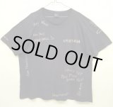 画像: 90'S RALPH LAUREN シングルステッチ 抜染プリント 半袖 Tシャツ ネイビー (VINTAGE)