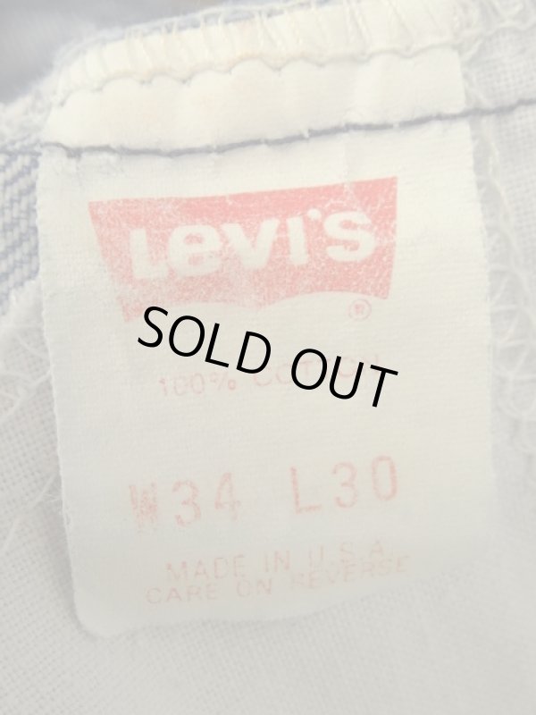 画像2: 90'S LEVIS 505 デニム INDIGO USA製 W34L30 (VINTAGE)