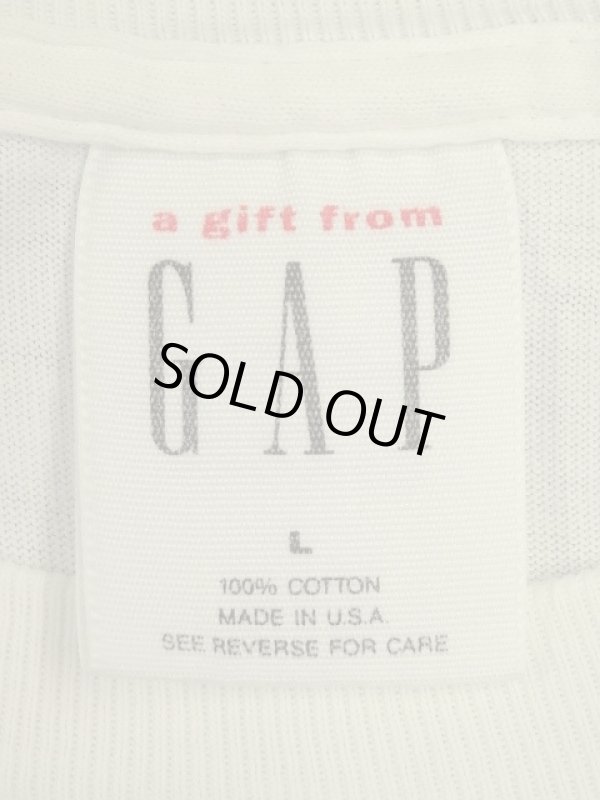 画像3: 90'S GAP x YERBA BUENA GARDENS シングルステッチ 半袖 Tシャツ ホワイト USA製 (VINTAGE)