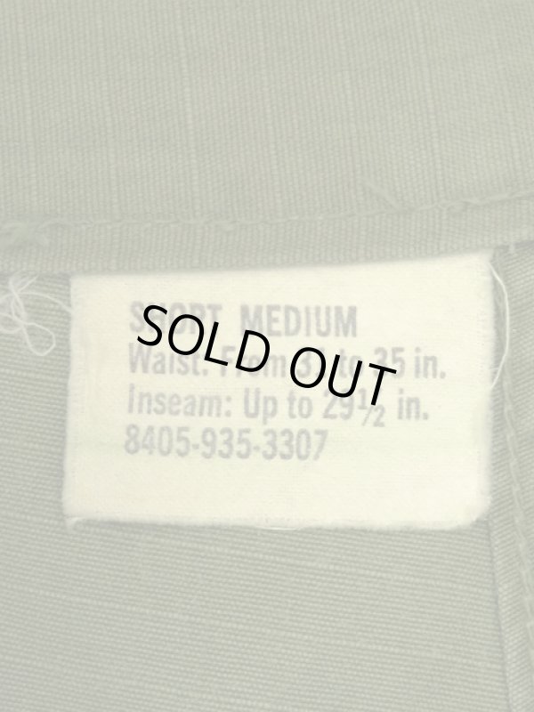 画像2: 60'S アメリカ軍 US ARMY "JUNGLE FATIGUE" カーゴパンツ M-SHORT (VINTAGE)