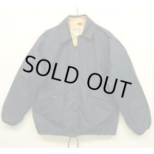 画像: 70'S LL Bean 筆記体タグ チンスト付き ナイロン コーチジャケット NAVY (VINTAGE)