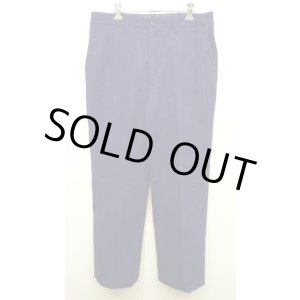 画像: 80'S DICKIES 874 コットン100% ワークパンツ ダークブルー 42TALONジップ USA製 (VINTAGE)