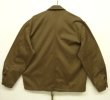 画像3: 80'S チェコ軍 胸ポケット付き コットン ワークジャケット BROWN (DEADSTOCK)