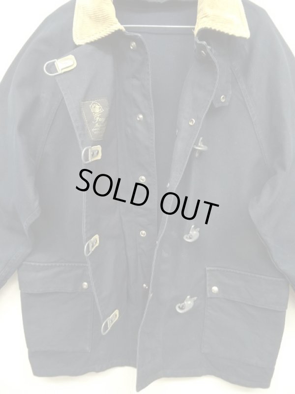 画像3: 80'S FAY 襟コーデュロイ ファイヤーマンコート NAVY (VINTAGE)