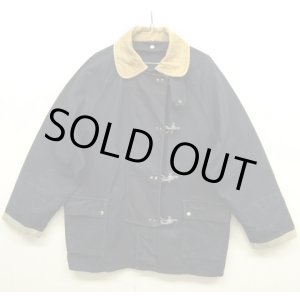 画像: 80'S FAY 襟コーデュロイ ファイヤーマンコート NAVY (VINTAGE)