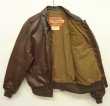 画像2: 90'S COOPER SPORTSWEAR "A-2" レザー フライトジャケット ブラウン USA製 (VINTAGE)