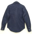 画像5: RRL コンチョボタン 耳付きデニム ウエスタンシャツ USA製 (USED)