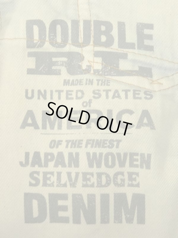 画像3: RRL "ボルチモア" バックルバック 赤耳付き 日本製デニム インディゴ USA製 (USED)