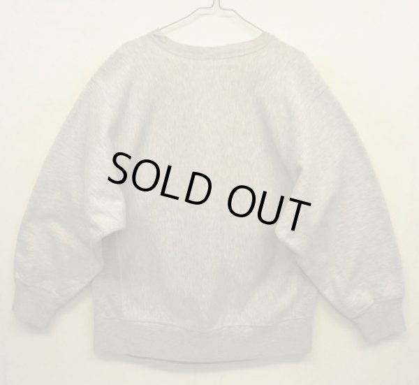 画像2: 80'S CHAMPION "NORTHFIELD ATHLETICS" トリコタグ リバースウィーブ グレー USA製 (VINTAGE)