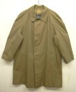 画像1: 80'S BURBERRYS "COTTON100%" バルマカーンコート KHAKI 玉虫色 イングランド製 (VINTAGE)