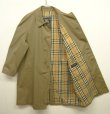 画像3: 80'S BURBERRYS "COTTON100%" バルマカーンコート KHAKI 玉虫色 イングランド製 (VINTAGE)