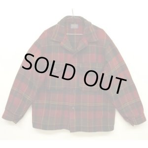 画像: 70'S PENDLETON ヘビーウール シャツジャケット チェック柄 USA製 (VINTAGE)