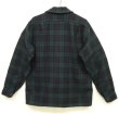 画像2: 70'S PENDLETON "BOARD SHIRT" ウール オープンカラーシャツ チェック柄 USA製 (VINTAGE)