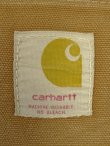 画像2: 70'S CARHARTT プリントタグ 裏キルティング ダックパンツ ブラウン 42TALONジップ (VINTAGE)