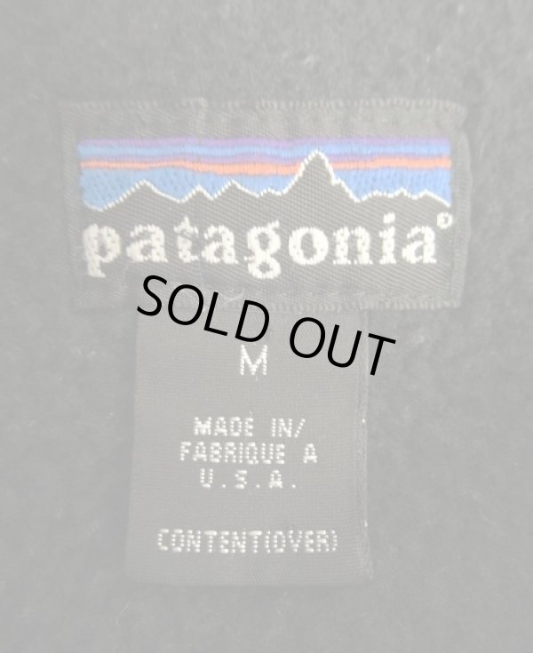 画像2: 90'S PATAGONIA シンチラシャーリングコート ブラック USA製 (VINTAGE)