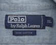 画像2: 90'S RALPH LAUREN マチ付き 猫目ボタン シャンブレー プルオーバーシャツ (VINTAGE)