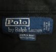 画像2: 90'S RALPH LAUREN ツープリーツ 太畝 コーデュロイパンツ BLACK (VINTAGE)