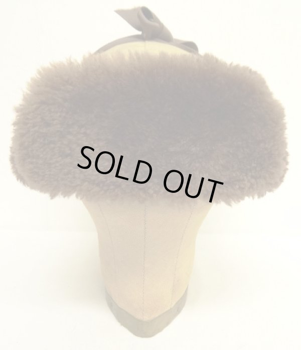 画像6: 80'S LL Bean ボア付き フライトキャップ タン USA製 (VINTAGE)