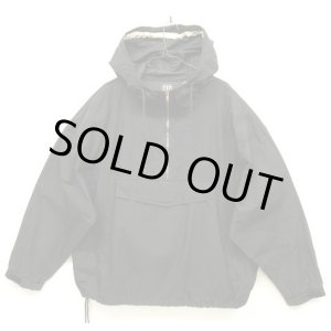 画像: 90'S GAP 旧タグ コットン アノラックパーカー BLACK (VINTAGE)