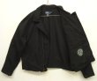 画像4: 90'S RALPH LAUREN コットン ダブルライダースジャケット BLACK (VINTAGE)