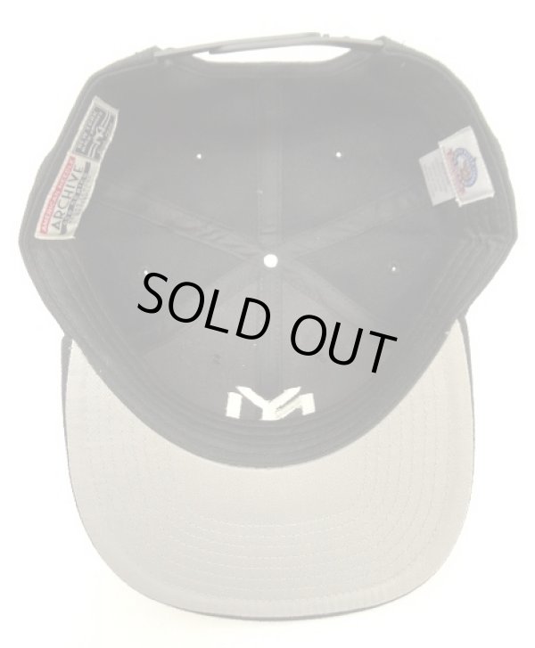 画像6: AMERICAN NEEDLE "NEW YORK BLACK YANKEES" ウール フラットバイザー ベースボールキャップ BLACK (NEW)