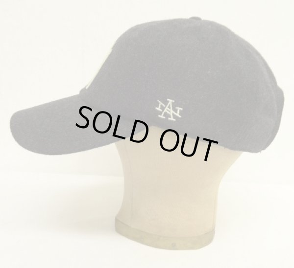 画像3: AMERICAN NEEDLE "NEW YORK BLACK YANKEES" ウール ベースボールキャップ CHARCOAL (NEW)