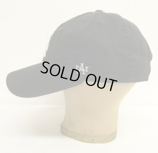 画像3: AMERICAN NEEDLE "LA" コットン ベースボールキャップ BLACK (NEW)