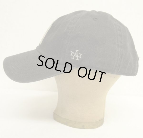 画像3: AMERICAN NEEDLE "BLACK YANKEES" コットン ベースボールキャップ WASHED BLACK (NEW)