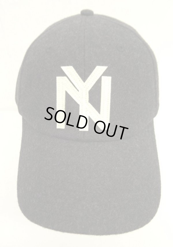 画像2: AMERICAN NEEDLE "NEW YORK BLACK YANKEES" ウール ベースボールキャップ CHARCOAL (NEW)