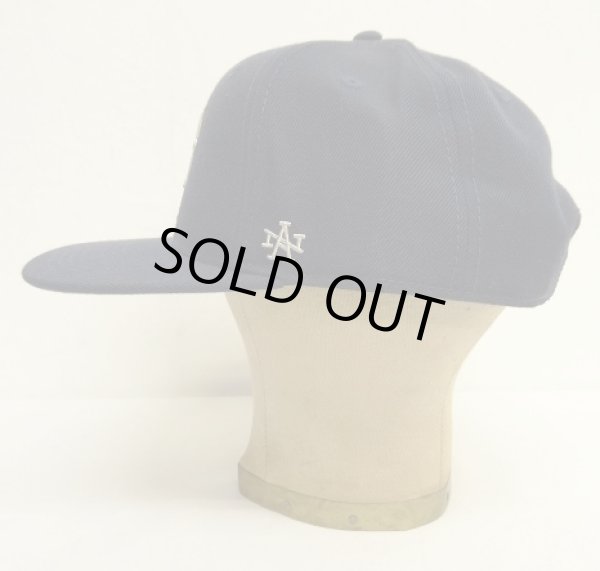 画像3: AMERICAN NEEDLE "NEW YORK CUBANS" ウール フラットバイザー ベースボールキャップ NAVY (NEW)