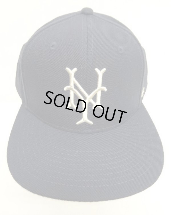 画像2: AMERICAN NEEDLE "NEW YORK CUBANS" ウール フラットバイザー ベースボールキャップ NAVY (NEW)