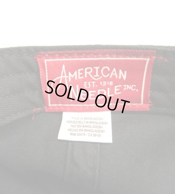 画像5: AMERICAN NEEDLE "LA" コットン ベースボールキャップ BLACK (NEW)