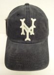 画像2: AMERICAN NEEDLE "NEW YORK CUBANS" コットン ベースボールキャップ WASHED NAVY (NEW)