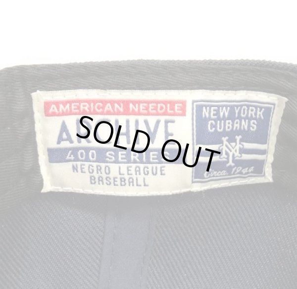 画像5: AMERICAN NEEDLE "NEW YORK CUBANS" ウール フラットバイザー ベースボールキャップ NAVY (NEW)