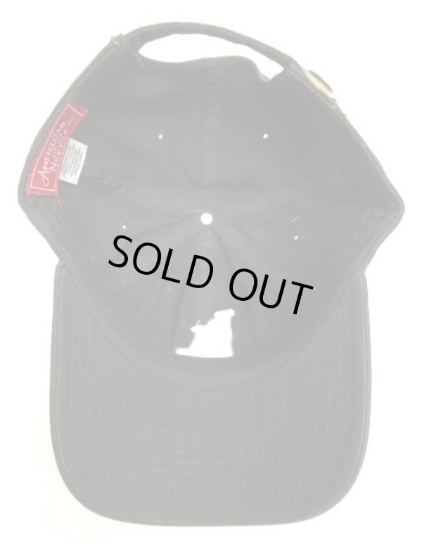 画像6: AMERICAN NEEDLE "LA" コットン ベースボールキャップ BLACK (NEW)