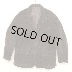 画像: 90'S RALPH LAUREN 太畝コーデュロイ ノーフォークジャケット ダークブラウン (VINTAGE)