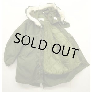 画像: 70'S アメリカ軍 US ARMY "フルセット" M65 フィッシュテールパーカー フード＆ライナー付き MEDIUM (DEADSTOCK)