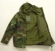 画像3: 80'S アメリカ軍 US ARMY ECWCS "GEN1初期モデル" GORE-TEX パーカー ウッドランドカモ S-SHORT (VINTAGE)