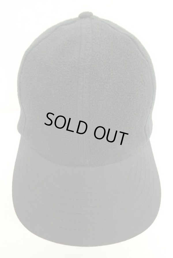 画像2: 90'S LAND'S END フリース ベースボールキャップ ブラック USA製 (VINTAGE)