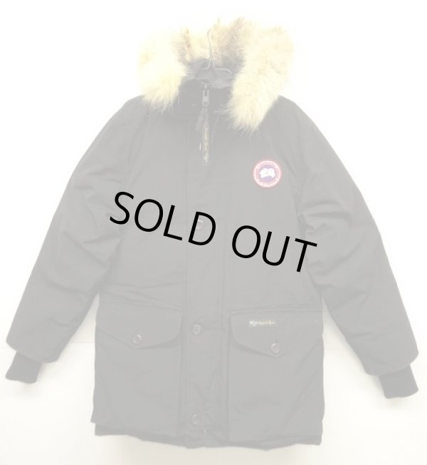 画像1: CANADA GOOSE 初期タグ リアルコヨーテファー グースダウンジャケット カナダ製 (VINTAGE)