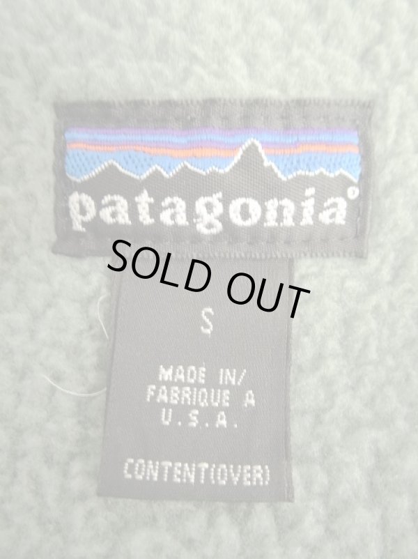 画像2: 90'S PATAGONIA シンチラシャーリングコート カーキ USA製 (VINTAGE)