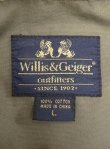 画像2: 90'S~00'S WILLIS & GEIGER "BUSH POPLIN" サファリジャケット KHAKI (VINTAGE)