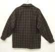 画像3: 60'S PENDLETON "SIR PENDLETON" 片ポケ ウール オープンカラーシャツ オンブレチェック (VINTAGE)