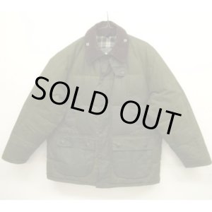 画像: 00'S BARBOUR 3クレスト "DOWN FILLED BEDALE" オイルド ダウンジャケット SAGE イングランド製 (VINTAGE)