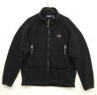 画像1: 02'S PATAGONIA 刺繍タグ レギュレーターフリース R2ジャケット ブラック USA製 (VINTAGE)