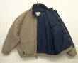 画像3: 80'S LL Bean 中綿入り ナイロン バギーズジャケット ベージュ/ネイビー (VINTAGE)