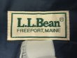 画像2: 80'S LL Bean 中綿入り ナイロン バギーズジャケット ベージュ/ネイビー (VINTAGE)