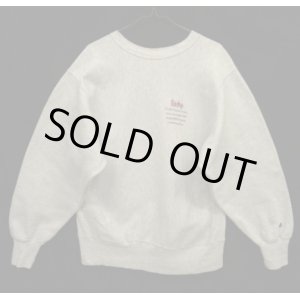 画像: 90'S CHAMPION "バックプリント" 刺繍タグ リバースウィーブ グレー USA製 (VINTAGE)