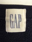 画像2: 90'S GAP 旧タグ クルーネック スウェットシャツ ネイビー (VINTAGE)