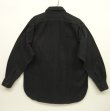 画像3: 90'S RRL 初期 三ツ星タグ ハーフジップ チンスト＆マチ付き ワークシャツ BLACK (VINTAGE)